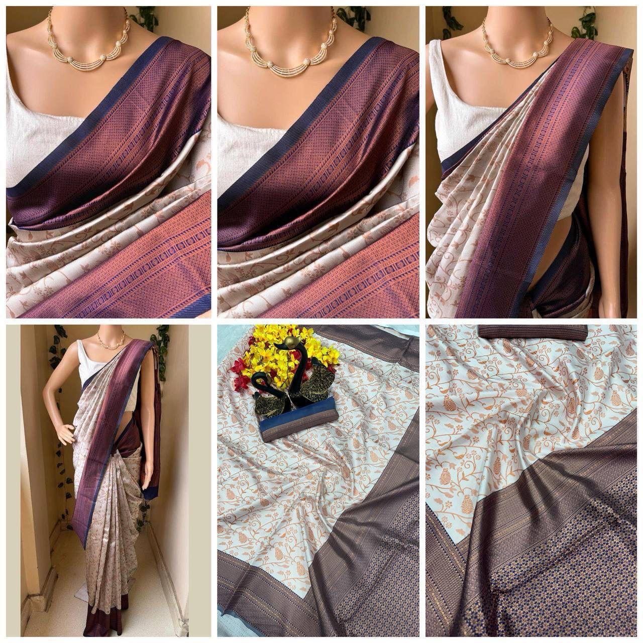 Presenting Enchanting Yet Breathable Organic Banarasi Sarees