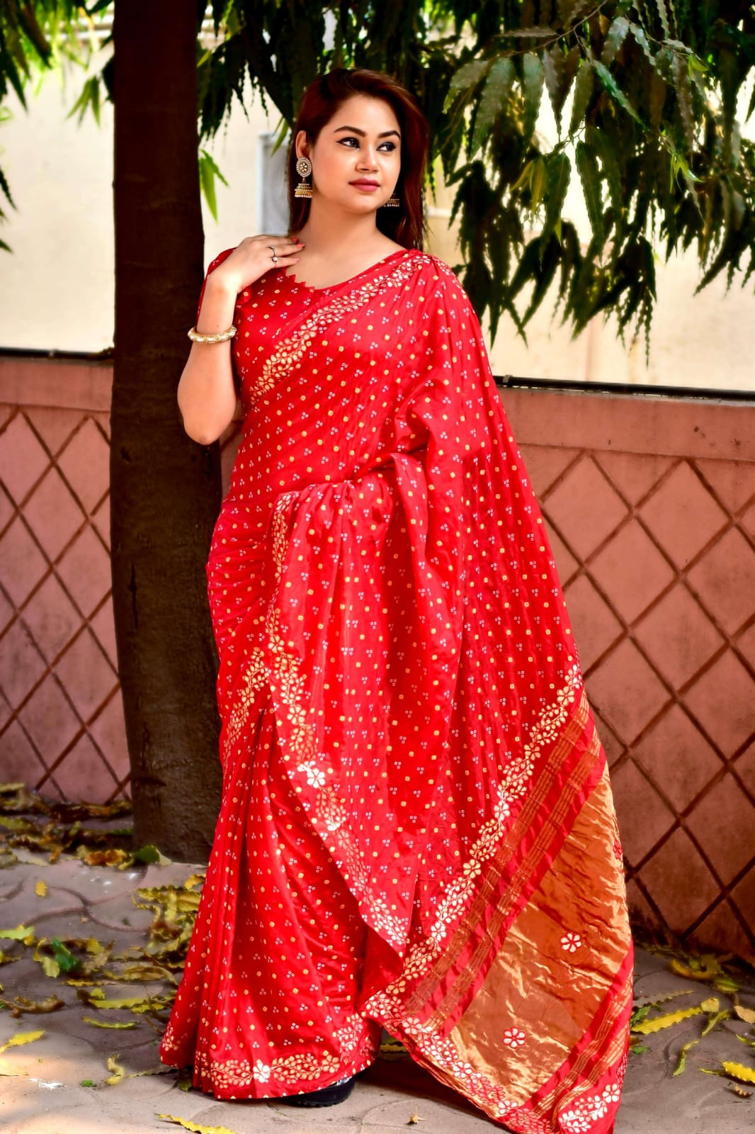 Bandhej saree new collection*