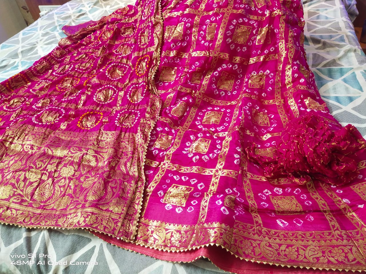 Pure Banarsi Semistitched lehengha - My Store