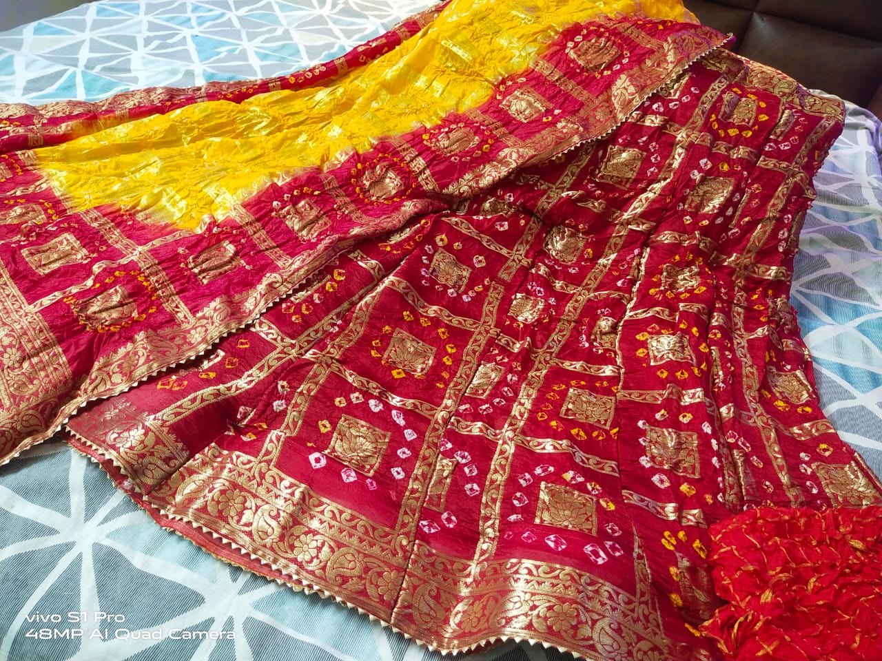 Pure Banarsi Semistitched lehengha - My Store