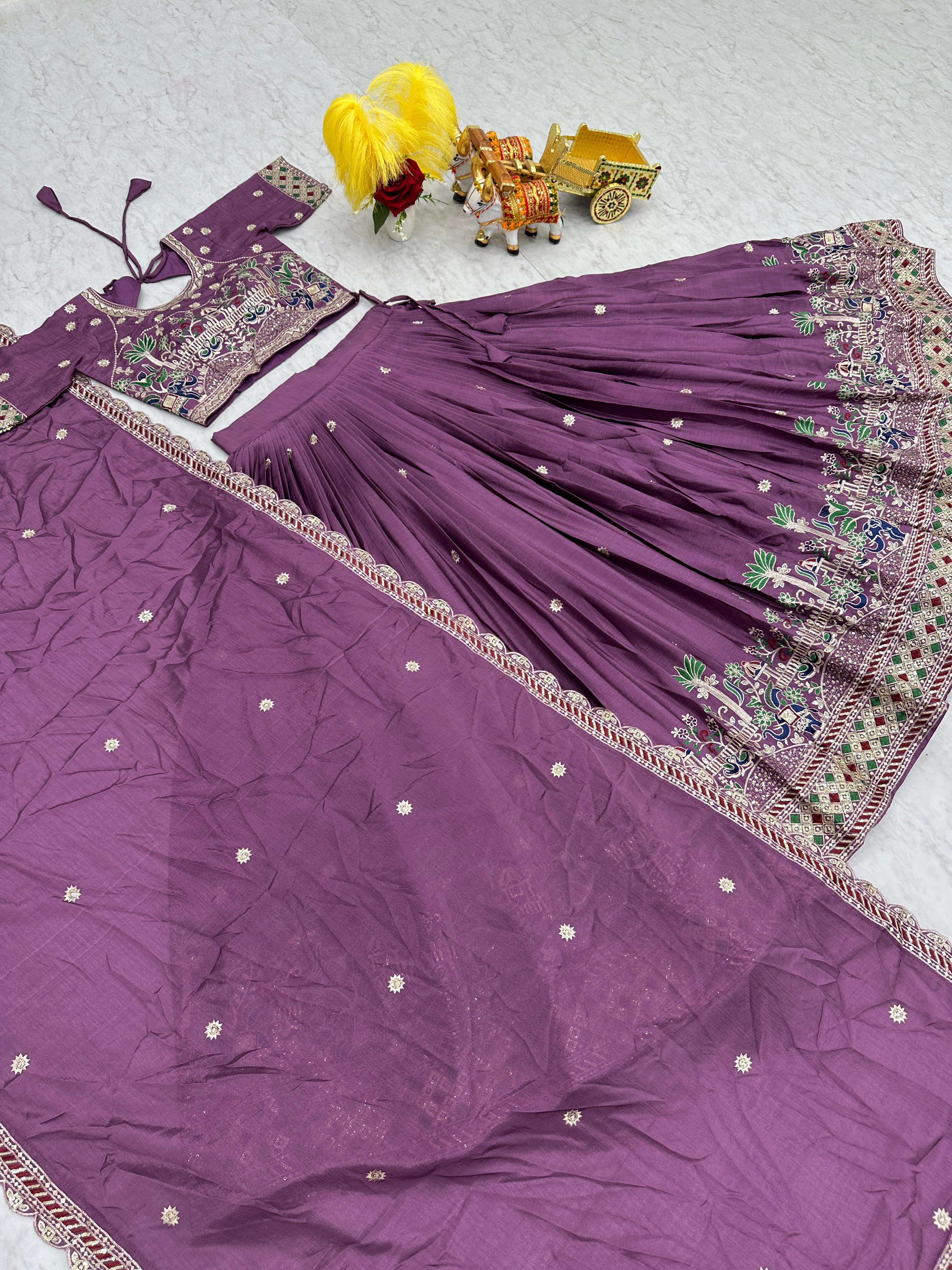 FUNCTION SPECIAL fullstitched LEHENGA CHOLI*