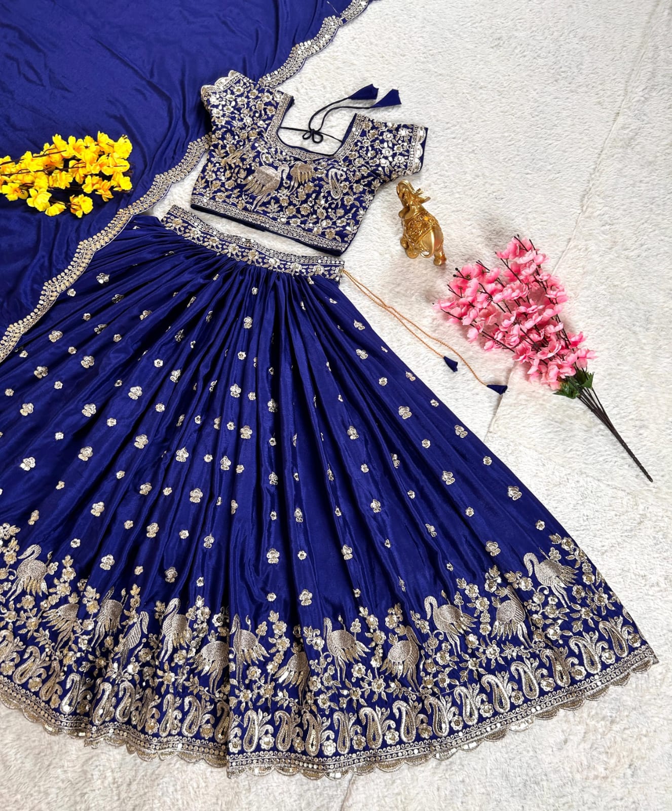 Beautifully Full Stitched  Lehenga - My Store